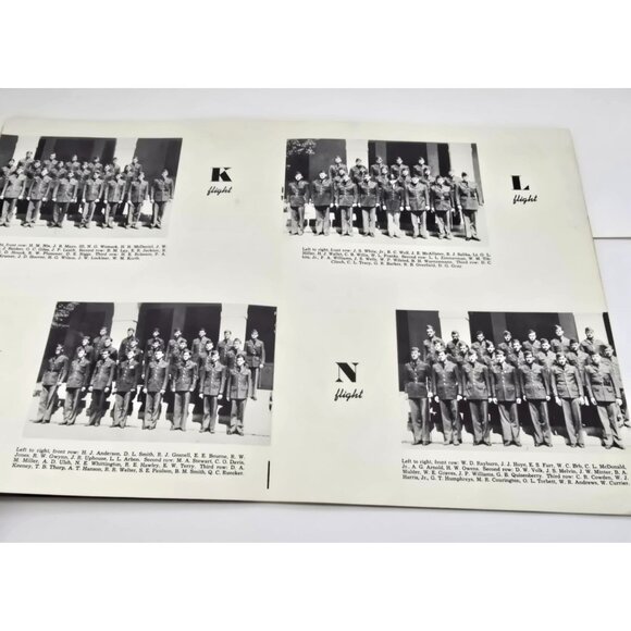 The Hangar 42-F Vintage Aviation Yearbook Military History Photo RARE FIND LI630 - Picture 5 of 7